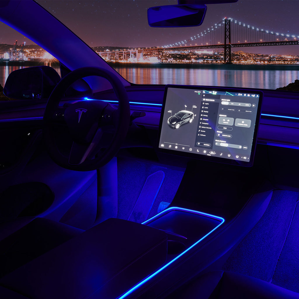 Best Tesla Model 3 Ambient Lighting of 2022 - TALSEM