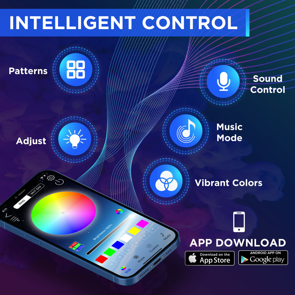 2Nestour 2021 2022 2023 Tesla Model 3 Y Interior Car Neon Lights (Center Console+Dashboard+2 Foot Lights) with Matching Armrest Organizer